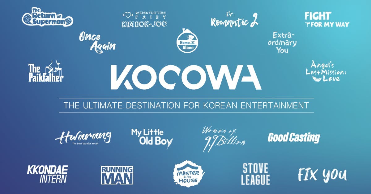 kocowa coupon KOCOWA+ Korean Entertainment, KDrama & KVariety News