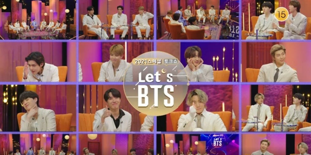 lets BTS special talk show Lets BTS